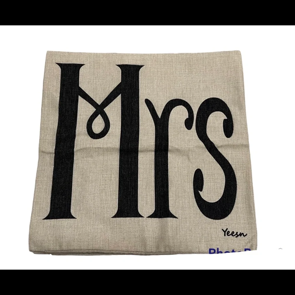 Yessn Square Vintage Cotton Linen Home Decorative Throw Pillow Covers